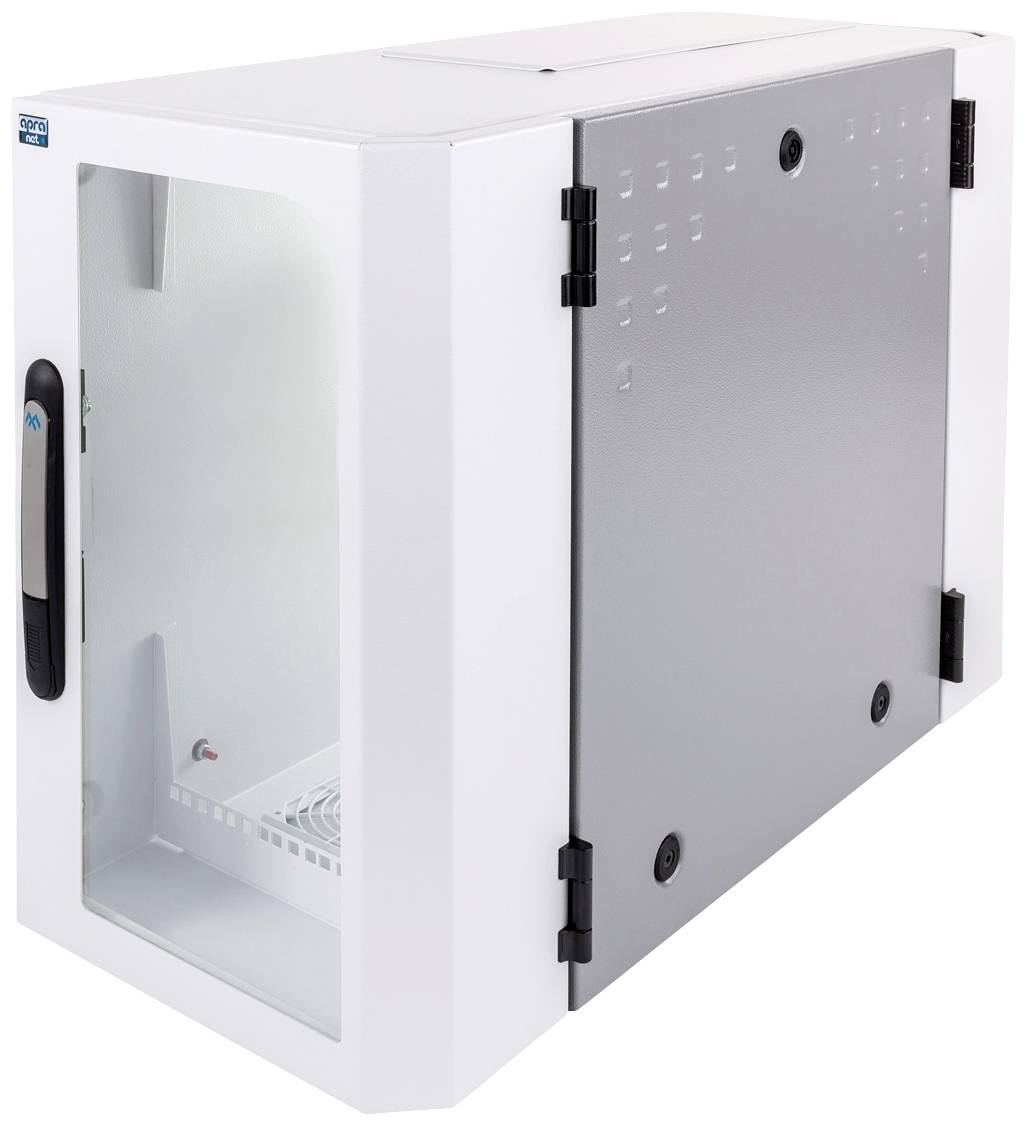 Apranet 19inch-wandkast (b x h x d) 560 x 275 x 840 mm 4 HE Grijs-wit (RAL 7035) afbeelding