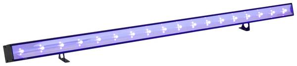 Eurolite LED BAR-18 UV 18x3W UV lampa LED   54 W čierna