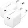 Intenso W30C GaN USB nabíjačka do interiéru, max. prúd 3 A, 1 x 1x USB-C®, GaN , USB Power Delivery (USB-PD), 7803032