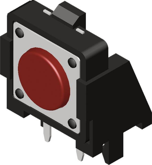 Diptronics,  DTSA-66Y-V spínač s reverzáciou, 12 V/DC, 50 mA, 1 ks
