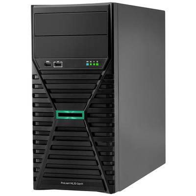 Čierny počítačový tower s zeleným logom na prednej strane, dva USB porty a viditeľné ventilačné otvory.