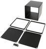 Hammond Electronics 1455NS1201BK univerzálne púzdro, (d x š x v) 120 x 103 x 103 mm, hliník, 1 ks