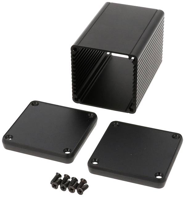 Hammond Electronics 1455CS802BK (d x š x v) 80 x 54 x 54 mm, hliník, 1 ks
