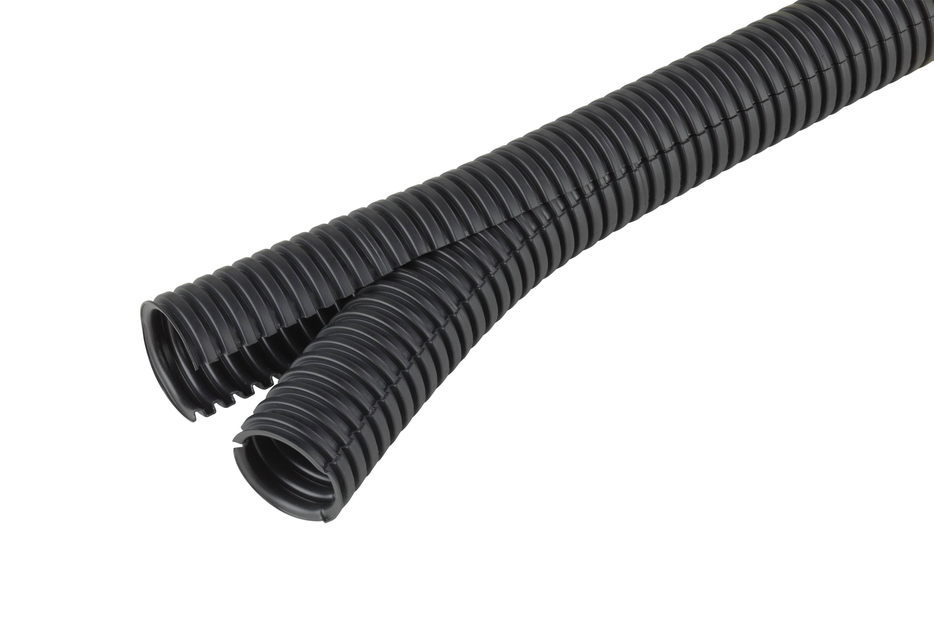 Fränkische Rohrwerke 37007000 Co-flex PP 70 sw Tubo corrugato Nero 10 m