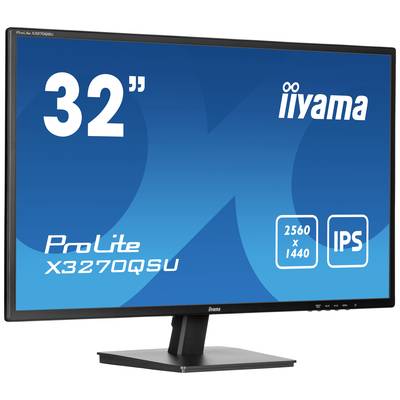 32-palcový monitor od iiyama, model ProLite X3270QSU s rozlíšením 2560x1440, IPS panel.