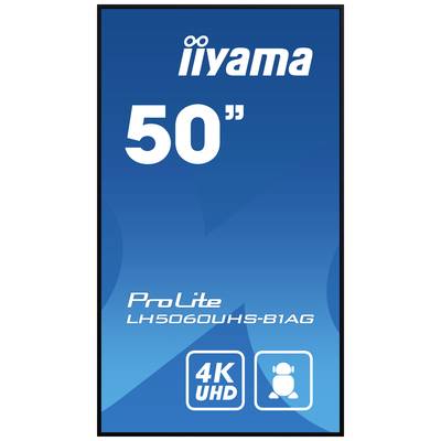 Monitor iiyama: 50 palcov, model ProLite LH5060UHS-B1AG, 4K UHD rozlíšenie.