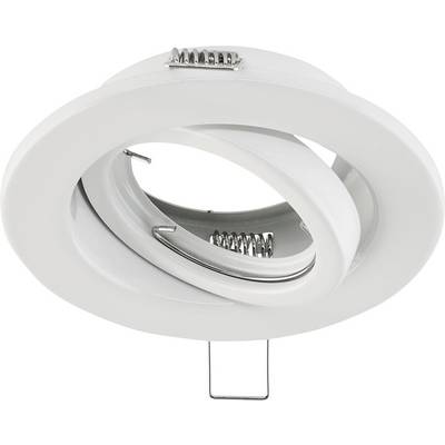 Technický výkres vstavaného svietidla. Hore pohľad zhora, dole pohľad z boku. Rozmery: priemer 83 mm, hĺbka zabudovania 21,6 mm.