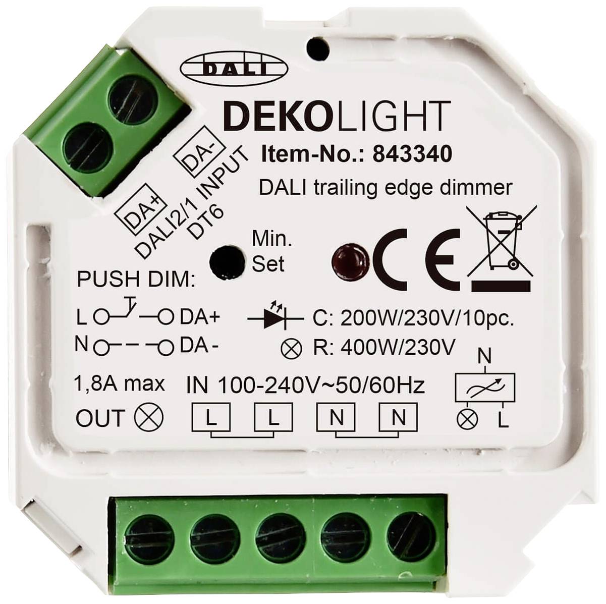 Deko Light 843340 Ricevitore dimmer 1 pz.