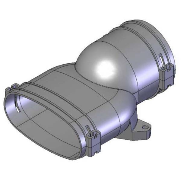 Helios Ventilatoren 3861 pripojovací kus