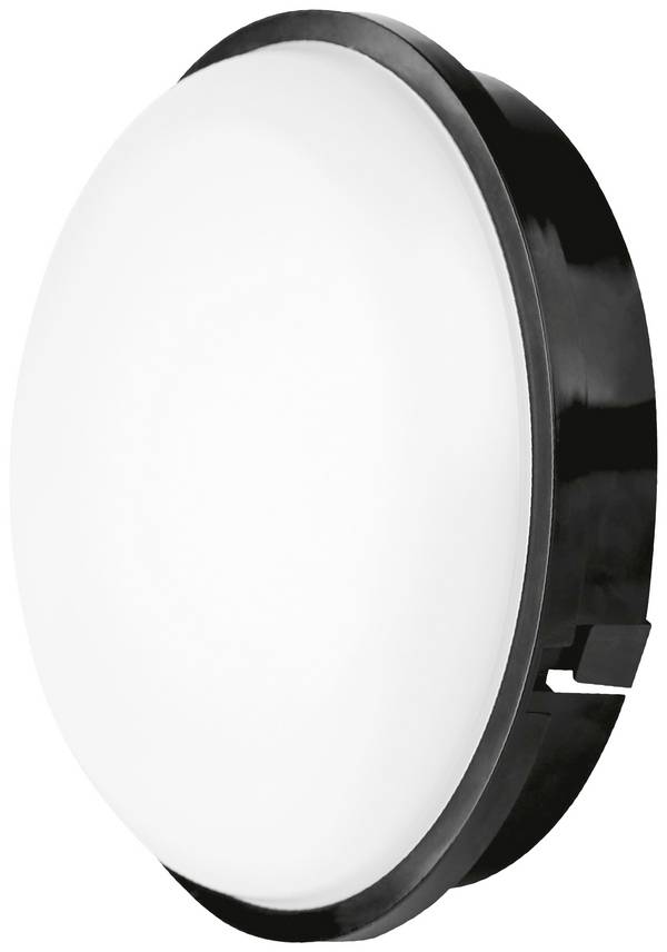 avide Triton-R ABBHL-R-20W-NW-BL-HL LED vonkajšie nástenné osvetlenie  pevne zabudované LED osvetlenie En.trieda 2021: F (A - G) 20 W LED  čierna
