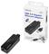 USB 3.0 Gigabitový ethernetový adaptér od LogiLink. Čierne zariadenie s USB portom a ethernetovým konektorom, krabica v pozadí zobrazuje informácie o produkte.