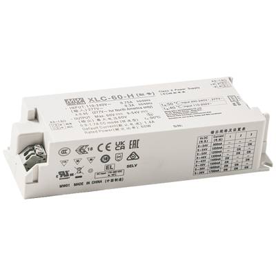 Mean Well XLC-60-H LED driver   60.0 W 0.9 - 1.7 A 9 - 54 V 