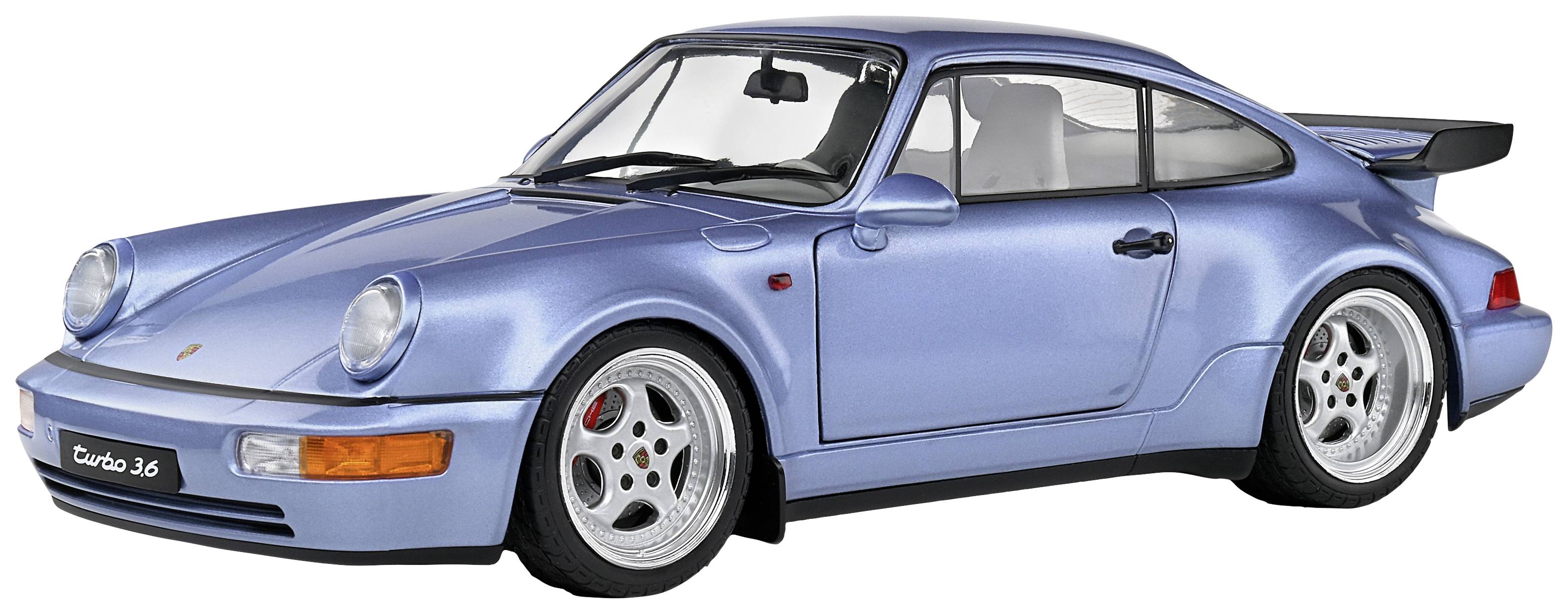 Solido Porsche 911 (964) Turbo 1990 blau 1:18 Auto