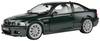 Solido BMW E46 M3 Coupe 2000 grün 1:18 model auta