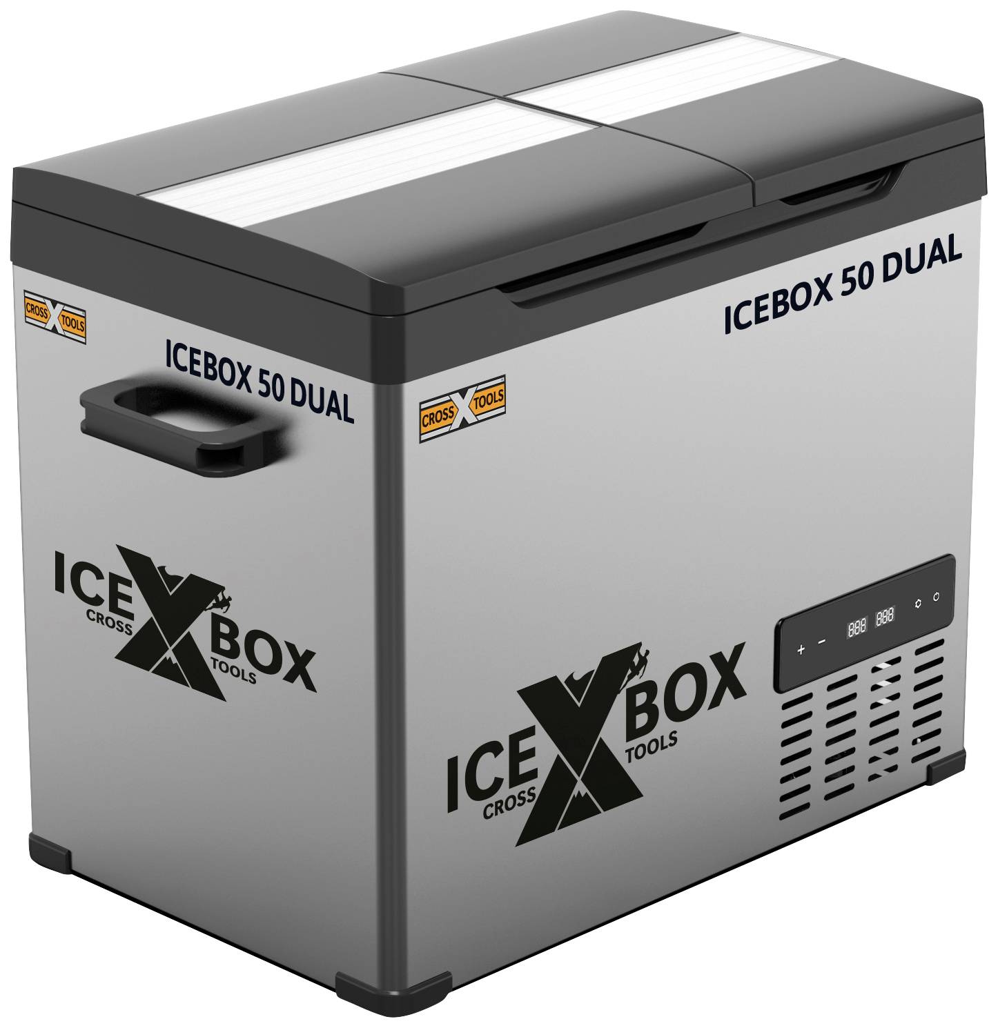 Glacière à compresseur T.I.P. - Technische Industrie Produkte Icebox 50 DUAL 44.4 l 12 V, 24 V, 230 V gris, noir 3