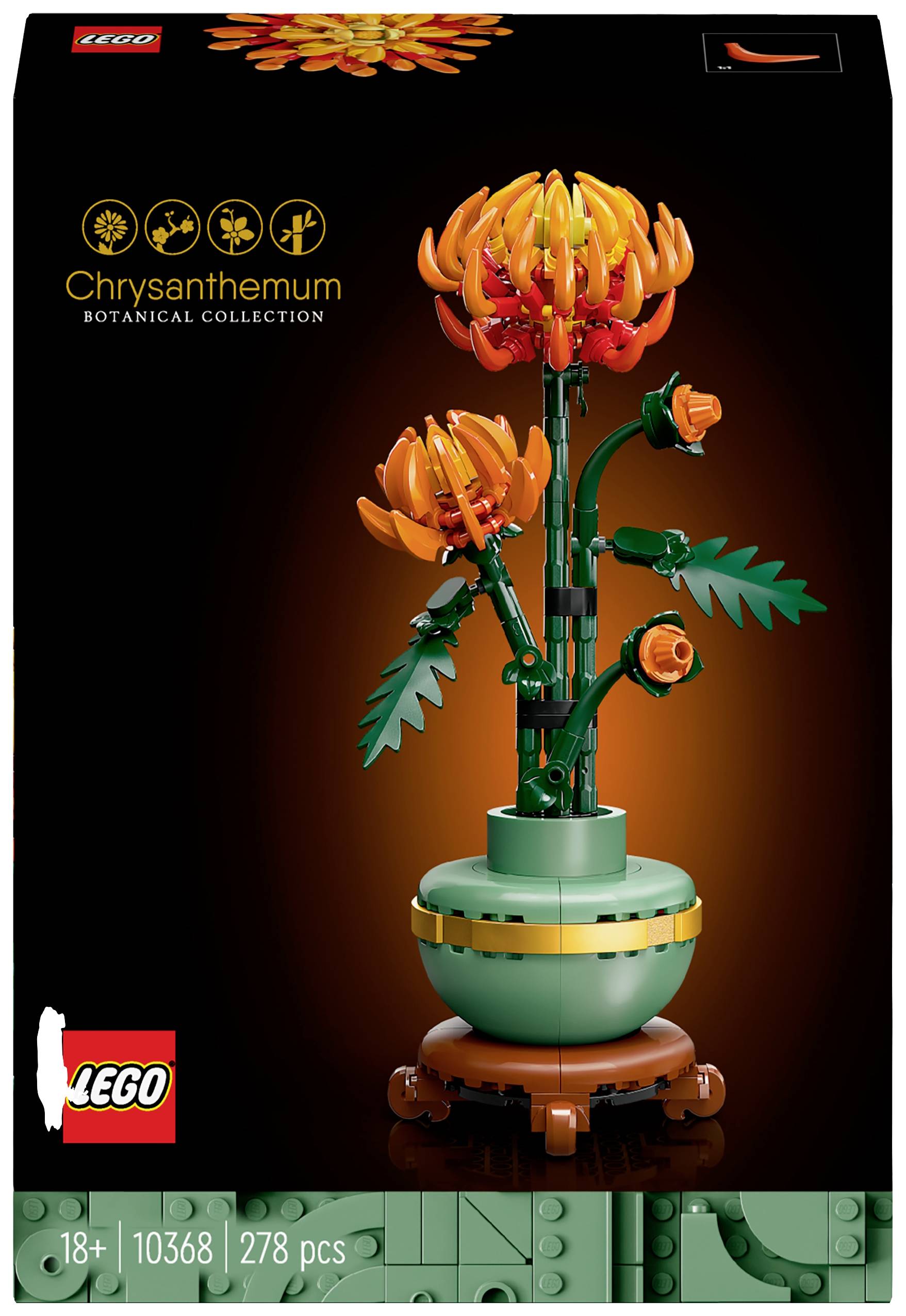Lego Botanicals Krysantemum 10368 4