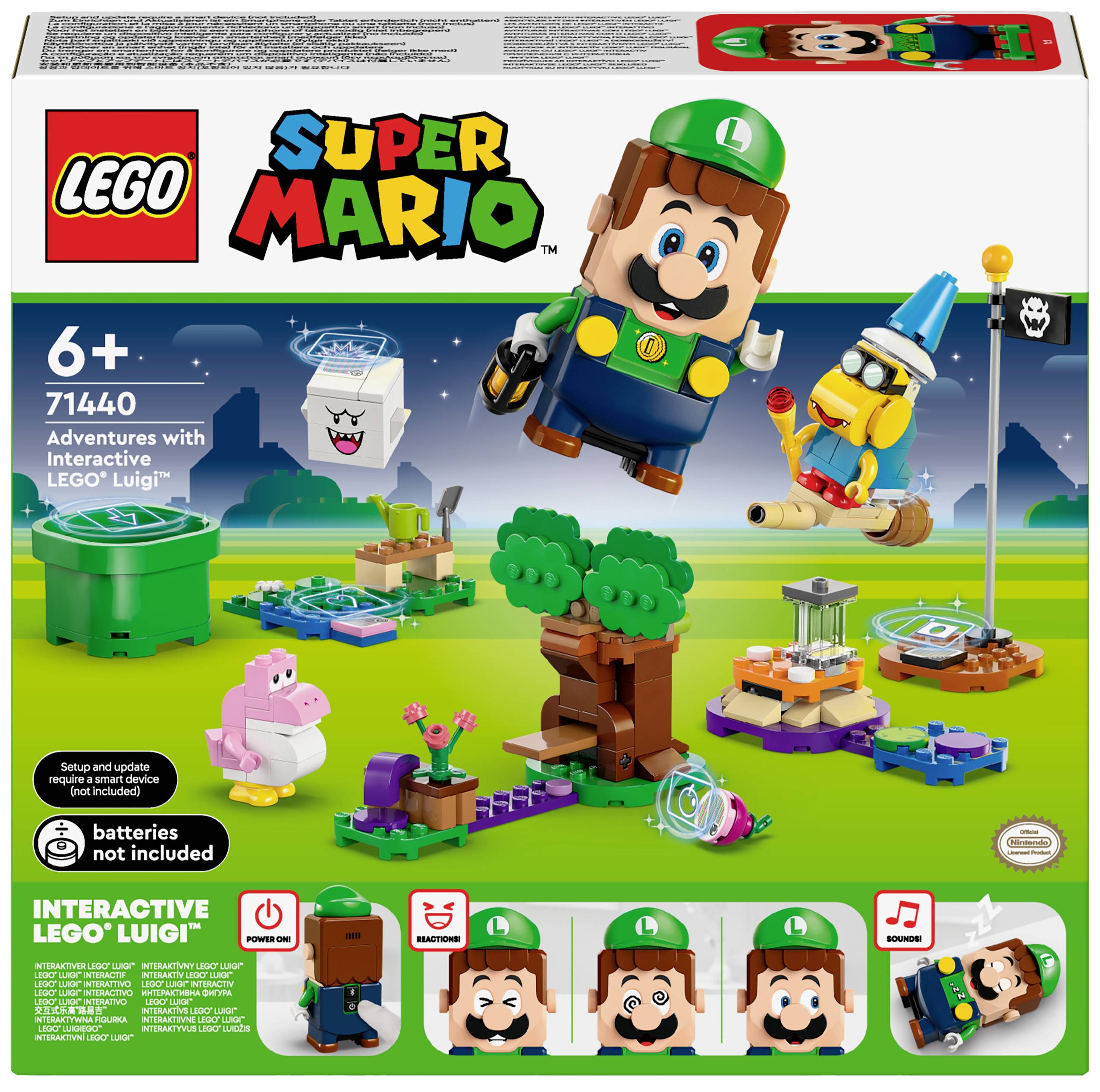 LEGO Super Mario 71440 Interactive Luigi Action Figure 2