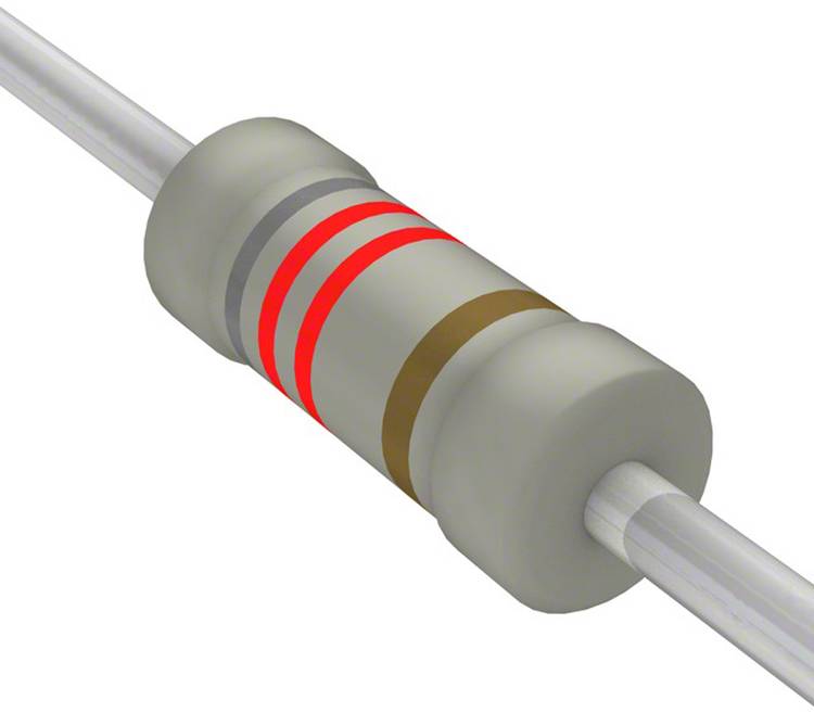 TE Connectivity 1622583-1 Metaalfilmweerstand 8.2 kΩ Axiaal bedraad 0.6 W 0.01 % 1 stuk(s) Package