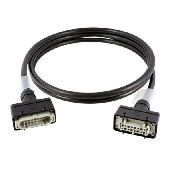 Contrik CKPE50-AHAH-M050 viacjadrový kábel Harting E16 čierna