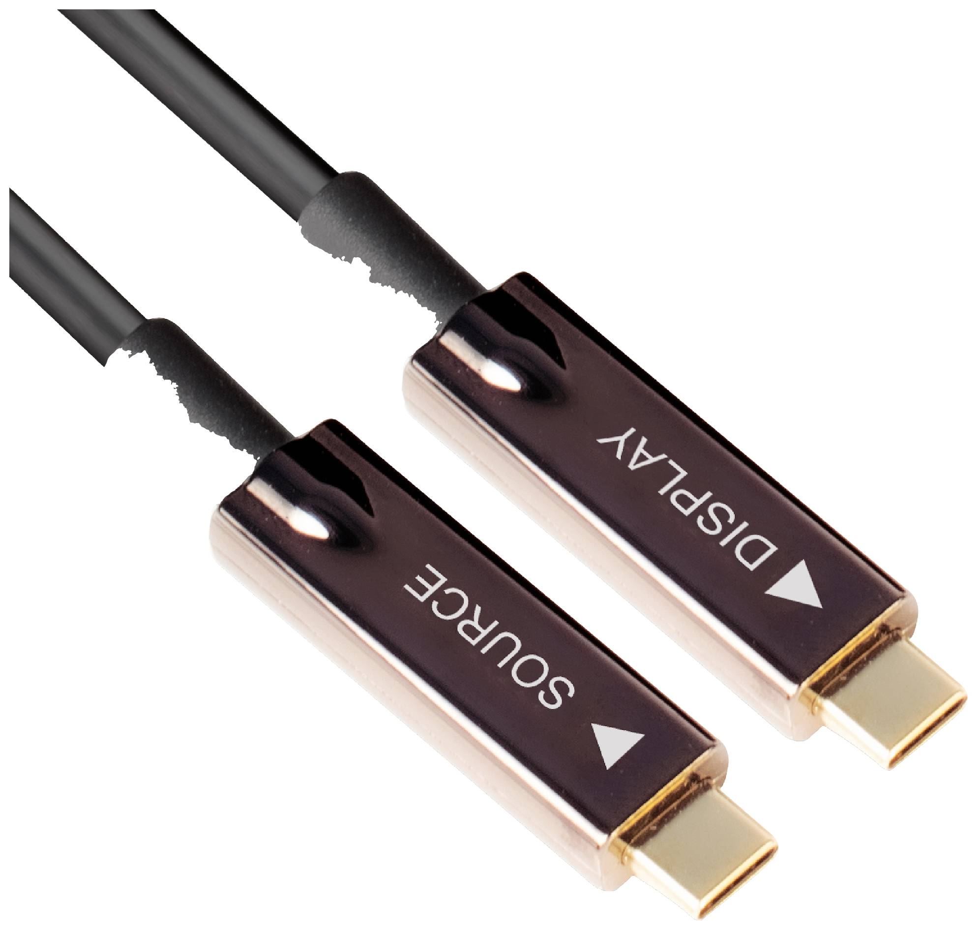 club3D Cavo USB-C Spina USB-C® 20.00 m Nero CAC-1589