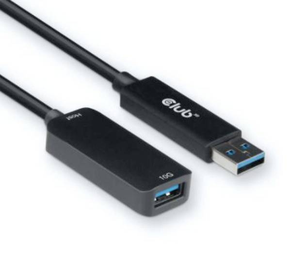 club3D USB kábel USB 3.2 Gen1 konektor rj45 5.00 m čierna CAC-1411