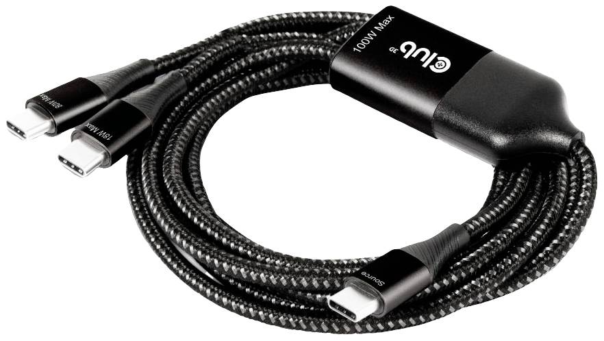 Nabíjací kábel s USB-C konektormi, vhodný pre rýchle nabíjanie. Pletený dizajn pre zvýšenú odolnosť.
