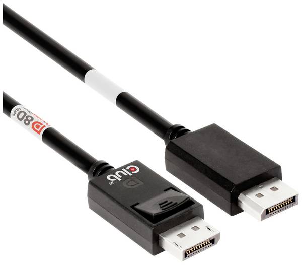 club3D DisplayPort prepojovací kábel Konektor DisplayPort 1.20 m čierna CAC-1091 Kábel DisplayPort