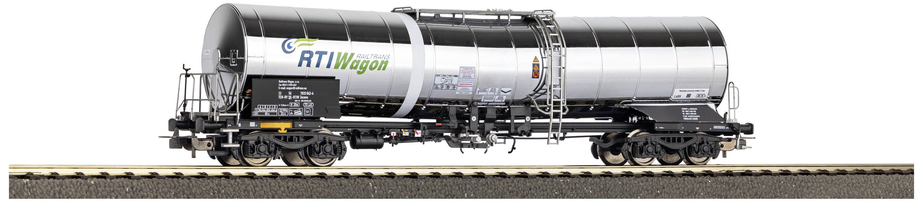 Piko H0 24608 H0 chemieketelwagen van de RTI