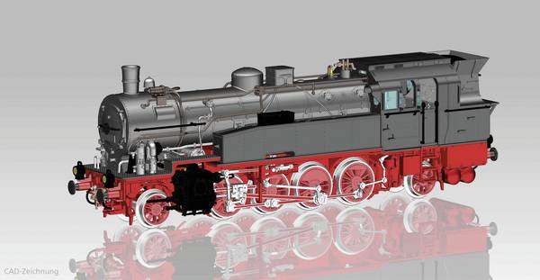 Piko TT 47132 TT parná lokomotíva BR 93 DR