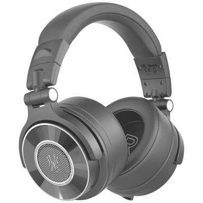 Čierne over-ear slúchadlá so striebornými akcentmi a vyloženými mäkkými náušníkmi, vhodné na počúvanie hudby alebo hranie hier.