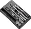 Facom sada GOLA adaptérov / redukciou, 3/8" (10 mm), 20-dielna, MOD.JL171-36
