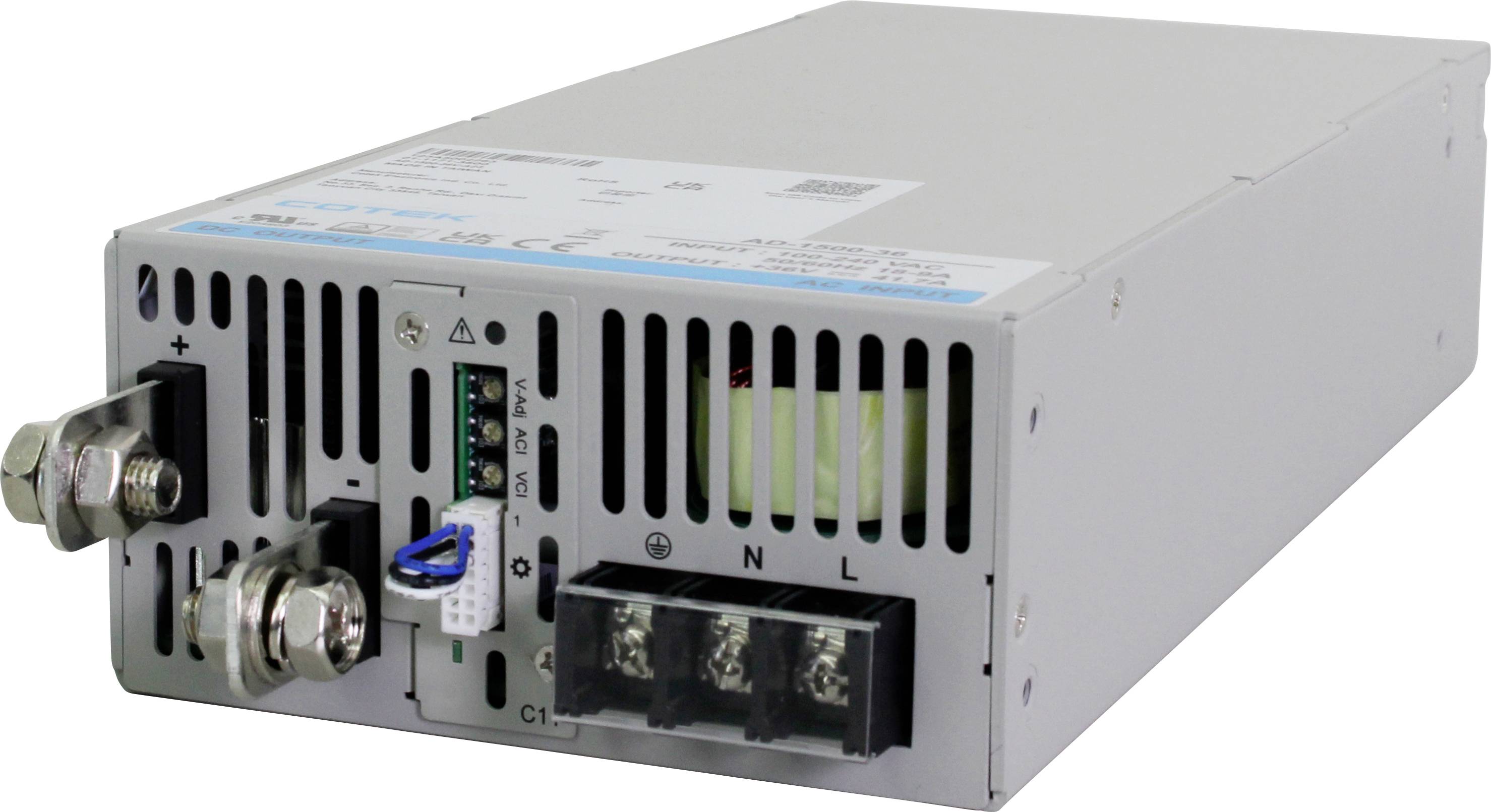 Dehner Elektronik AD 1500-48-C11 Alimentatore a commutazione. 48 V/DC 31.3 A 1500 W