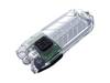 NiteCore Tube 2.0 - transparent LED vreckové svietidlo (baterka), prívesok, napájanie z akumulátora, 55 lm, 10 g