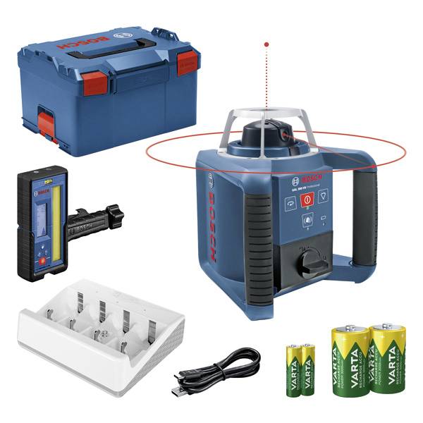 Bosch Professional GRL 300 HV + LR 45 in L-BOXX Laser rotante