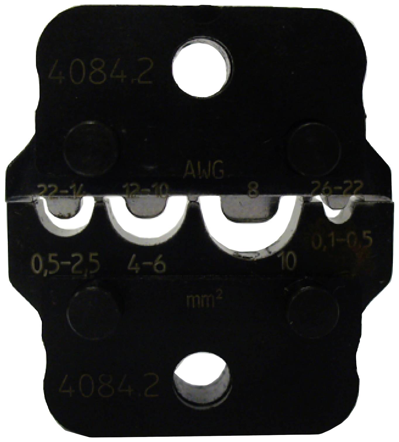 Vogt Verbindungstechnik 4084 Nr.2 0.1-10mm2 4084.2 Matrice per crimpare 0.10 fino a 10 mm²