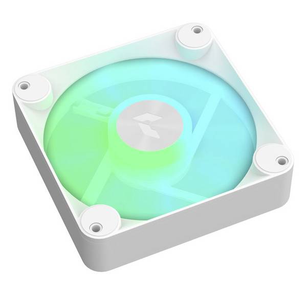 APNX APNX FP1-120 PWM Lüfter, ARGB - 120mm, weiß PC vetrák s krytom viacfarebná (š x v x h) 120 x 120 x 30 mm