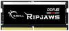 G.Skill Ripjaws Sada RAM pamätí pre notebooky DDR5 32 GB 2 x 16 GB 5600 MHz 262-pinový modul SO DIMM CL40 F5-5600S4040A16GX2-RS