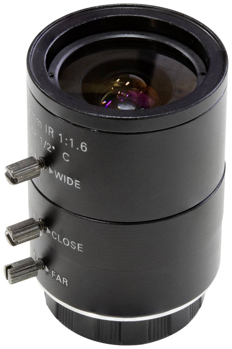 Čierne fotografické objektív s manuálnymi nastavovacími krúžkami pre širokouhlé a teleobjektívy. Vhodný pre presné nastavenie zaostrenia v fotografii.