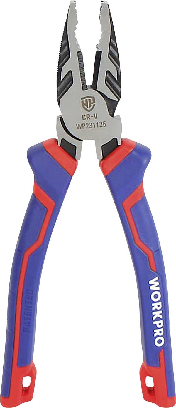 WorkPro WP231125 pre elektroniku a jemnú mechaniku kombinované kliešte, 200 mm