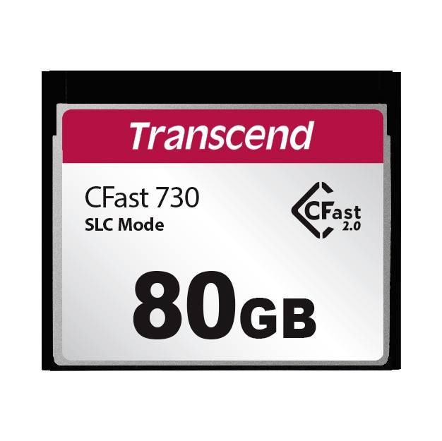 Transcend TS80GCFX730 Scheda CFast Dettaglio 80 GB