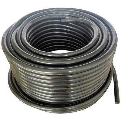 TRU COMPONENTS tlaková hadička TC-12832972 PU8X5.5 Black polyuretan čierna Vnútorný Ø: 5.5 mm 10 bar 100 m