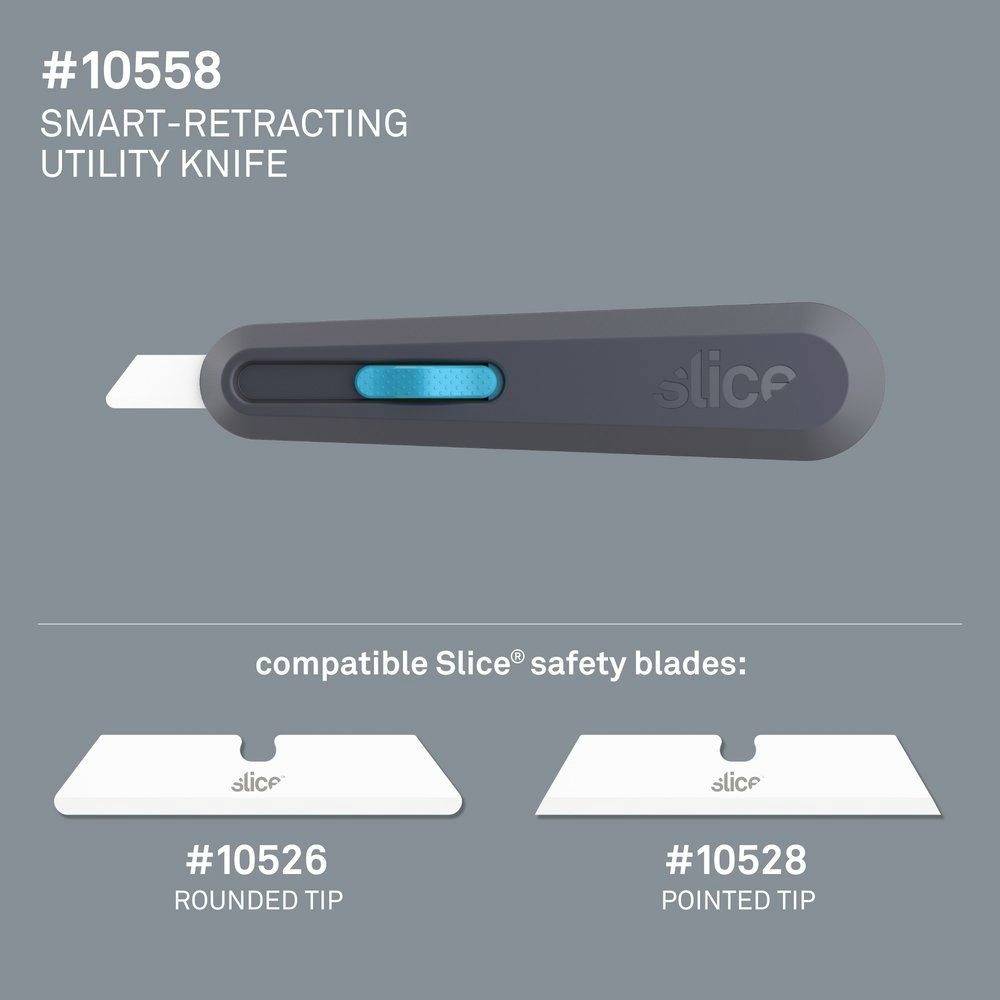 Rezač plátkov inteligentne zasúvateľný s keramickou čepeľou Slice 10558 1 ks-4