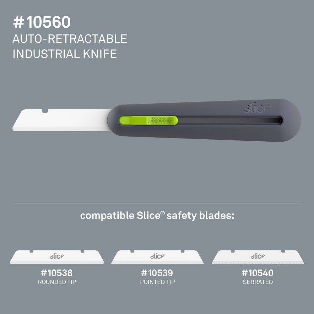 Priemyselný rezací nôž automatický s keramickou čepeľou Slice 10560 1 ks-3