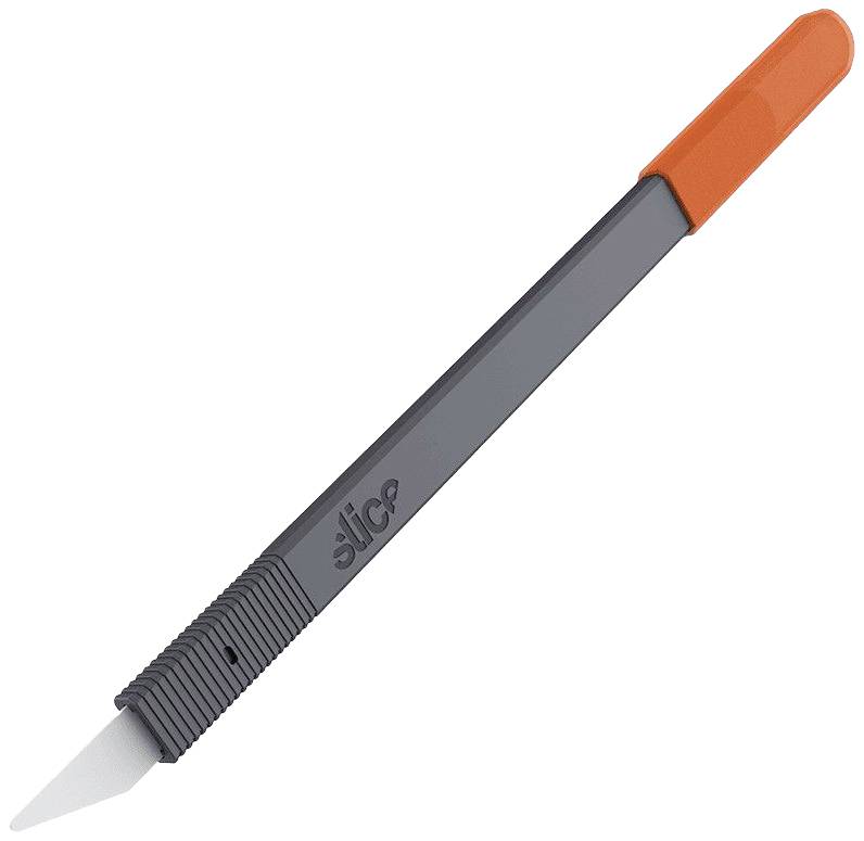 Slice Mes 139.5 mm Keramiek, Nylon Zwart, Oranje 1 stuk(s) afbeelding
