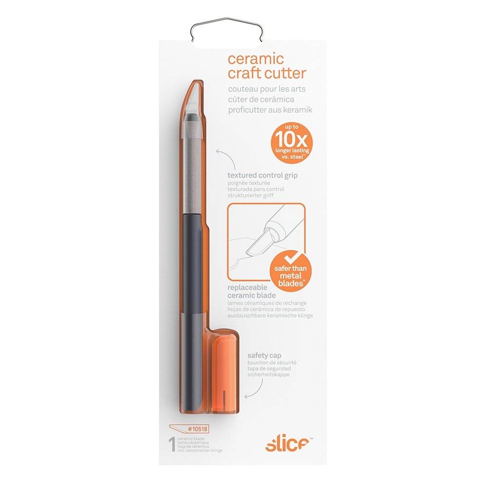 Slice skalpel 160 mm keramika, plast čierna, oranžová 1 ks-11
