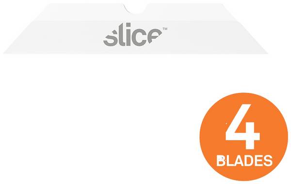 Keramické náhradné čepele, špicaté rohy Slice 10408 4 ks