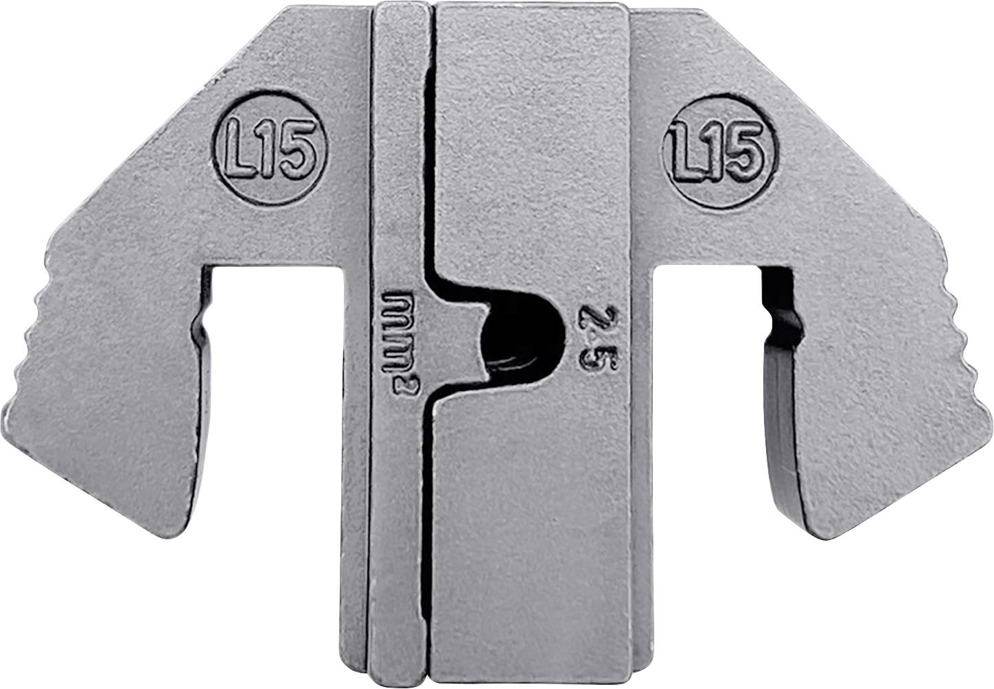 TOOLCRAFT TO-9625854 Krimpinzetstuk MCP plat contact, SPT plat contact 2.5 mm² (max) afbeelding