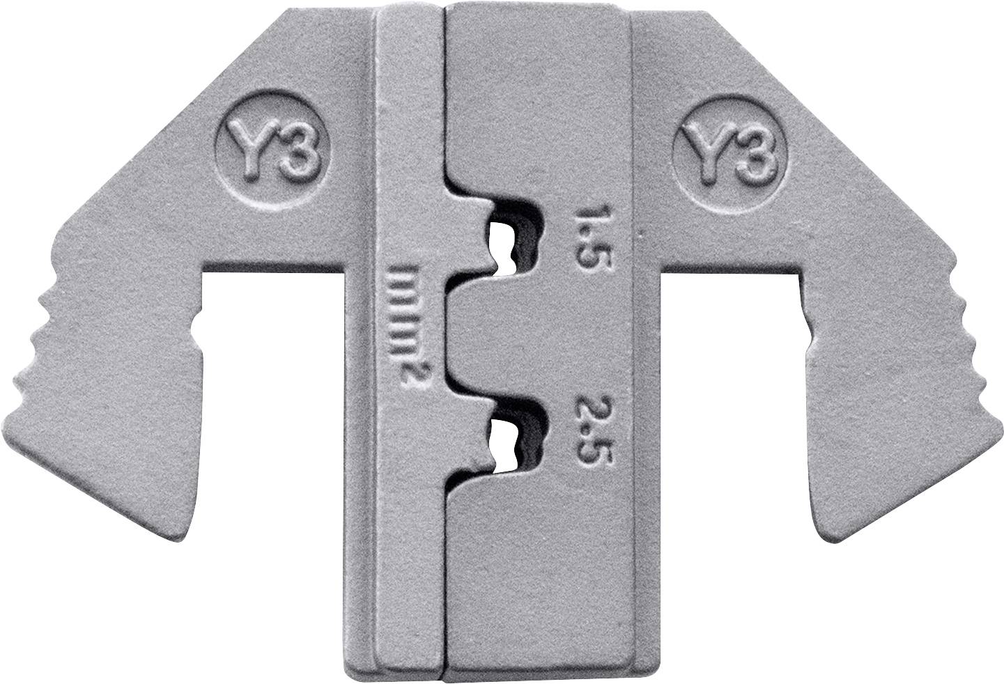TOOLCRAFT TO-9625884 Krimpinzetstuk Yazaki YES/YESC 2.8 onverzegeld contact 1.5 tot 2.5 mm² Geschikt voor merk TOOLCRAFT afbeelding
