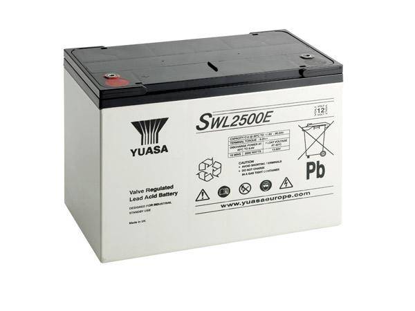 Yuasa  SWL2500E olovený akumulátor 12 V 93.6 Ah olovený so skleneným rúnom (š x v x h) 305 x 224.50 x 168 mm  nebadateľné vybíjanie