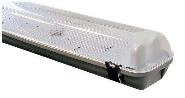 Insatech  svetlo do vlhkých priestorov   LED trubica G13   svetlo sivá